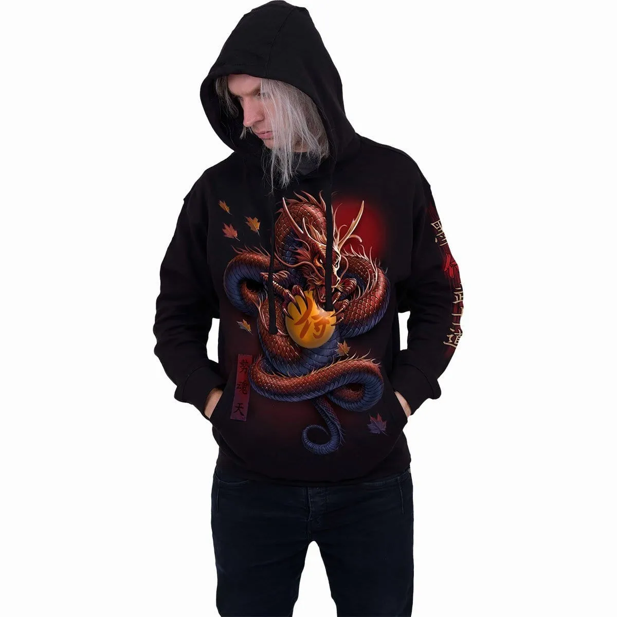 SAMURAI - Hoody Black sold by Spiral Direct product image thumbnail 3