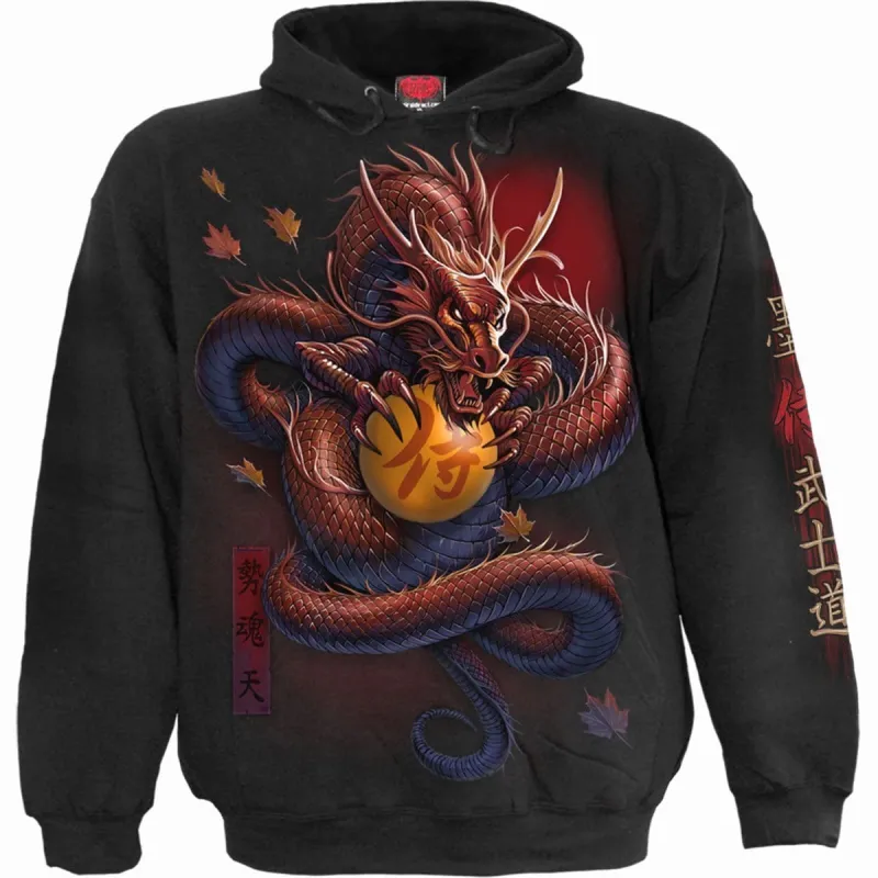 SAMURAI - Hoody Black made by Spiral Direct