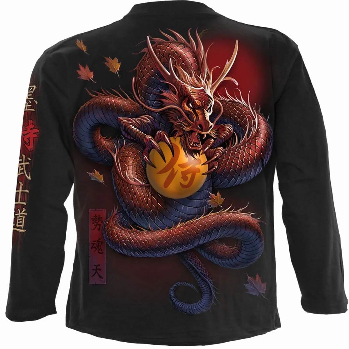 SAMURAI - Longsleeve T-Shirt Black sold by Spiral Direct product image thumbnail 2