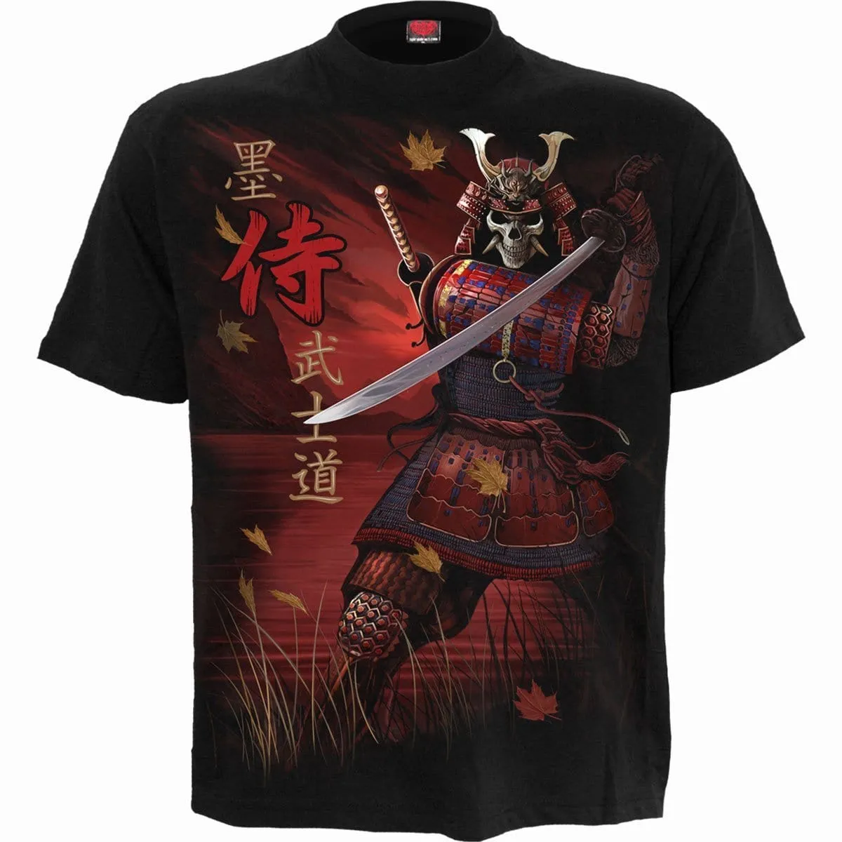 SAMURAI - T-Shirt Black sold by Spiral Direct