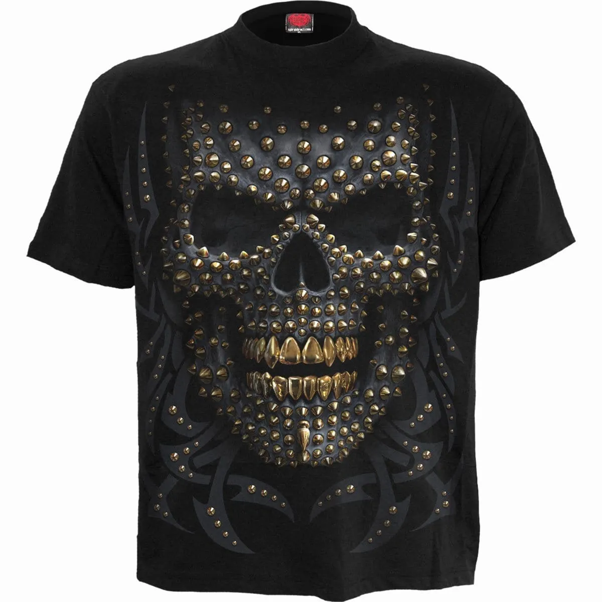 BLACK GOLD - Front Print T-Shirt Black sold by Spiral Direct