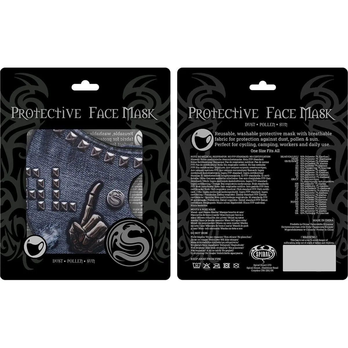 THRASH METAL - Face Mask sold by Spiral Direct product image thumbnail 3