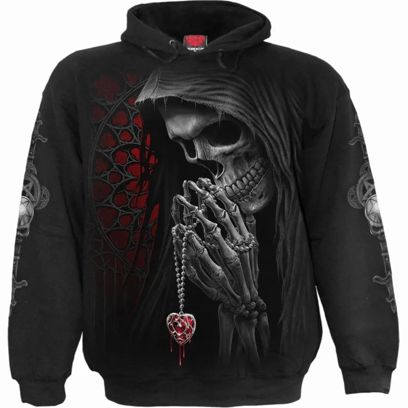 FORBIDDEN - Hoody Black sold by Spiral Direct