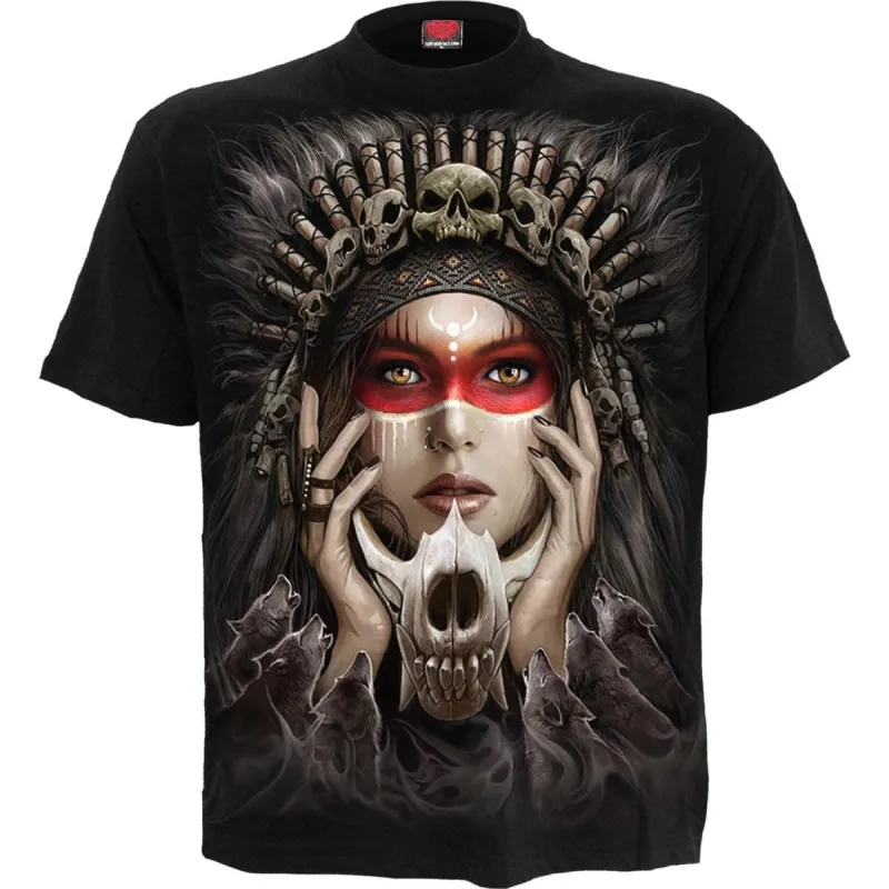 CRY OF THE WOLF - T-Shirt Black sold by Spiral Direct