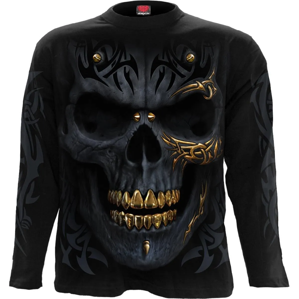 BLACK GOLD - Longsleeve T-Shirt Black sold by Spiral Direct