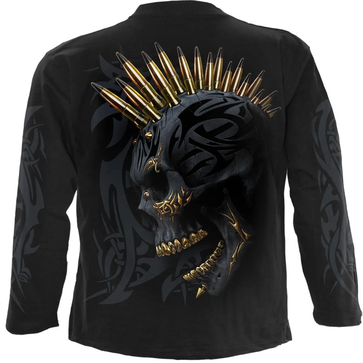 BLACK GOLD - Longsleeve T-Shirt Black sold by Spiral Direct product image thumbnail 2