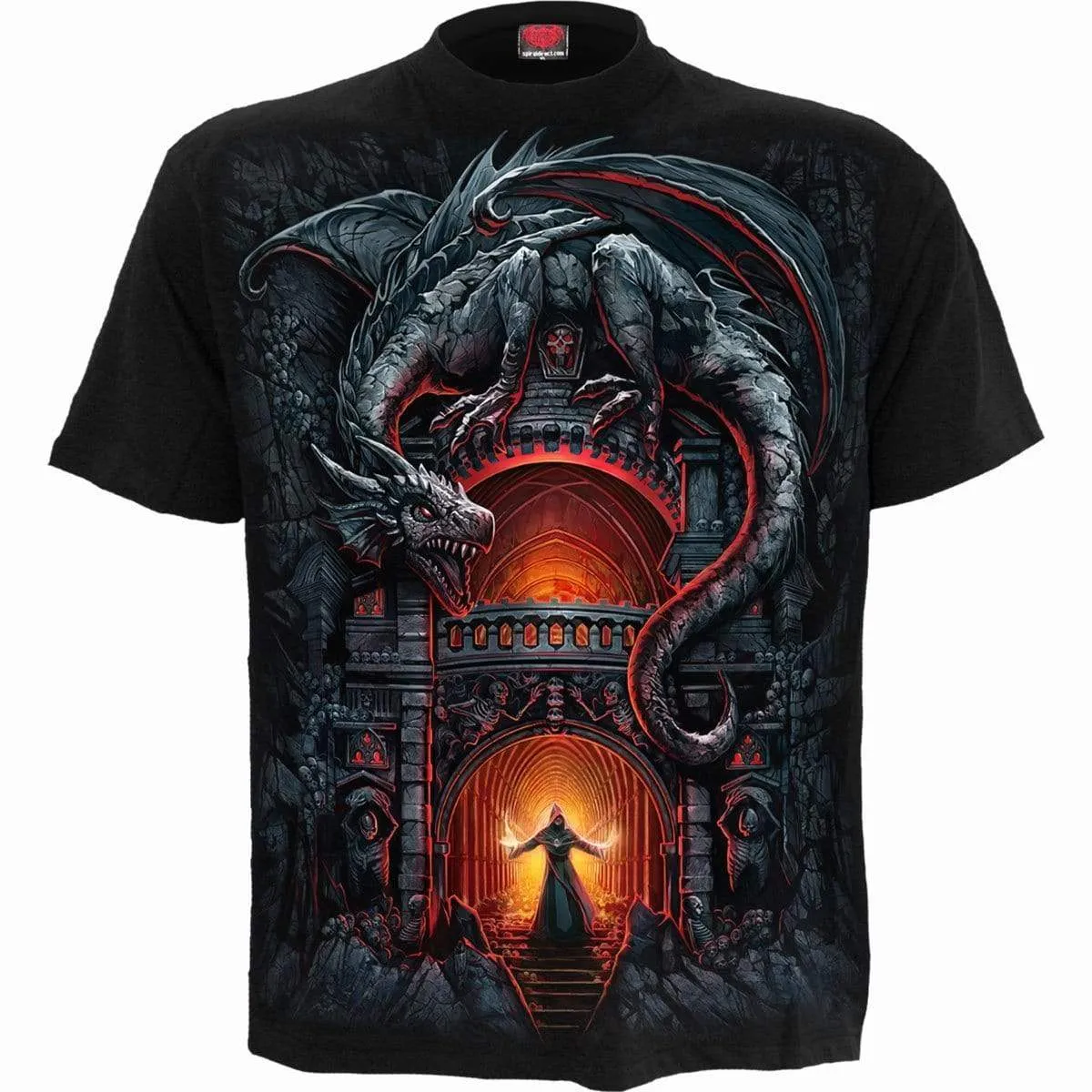 DRAGON'S LAIR - T-Shirt Black sold by Spiral Direct