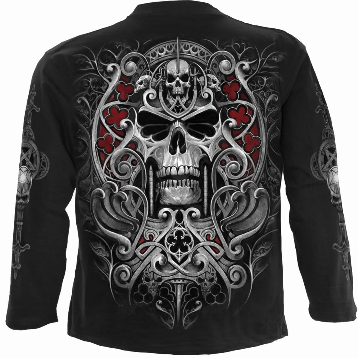 REAPER'S DOOR - Longsleeve T-Shirt Black sold by Spiral Direct product image thumbnail 2
