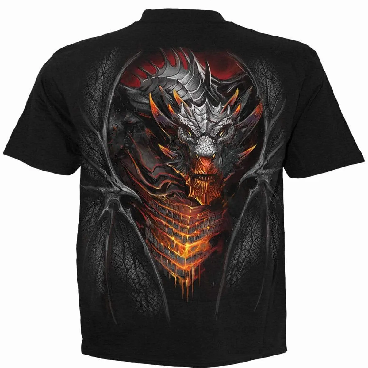 DRACONIS - T-Shirt Black sold by Spiral Direct product image thumbnail 2
