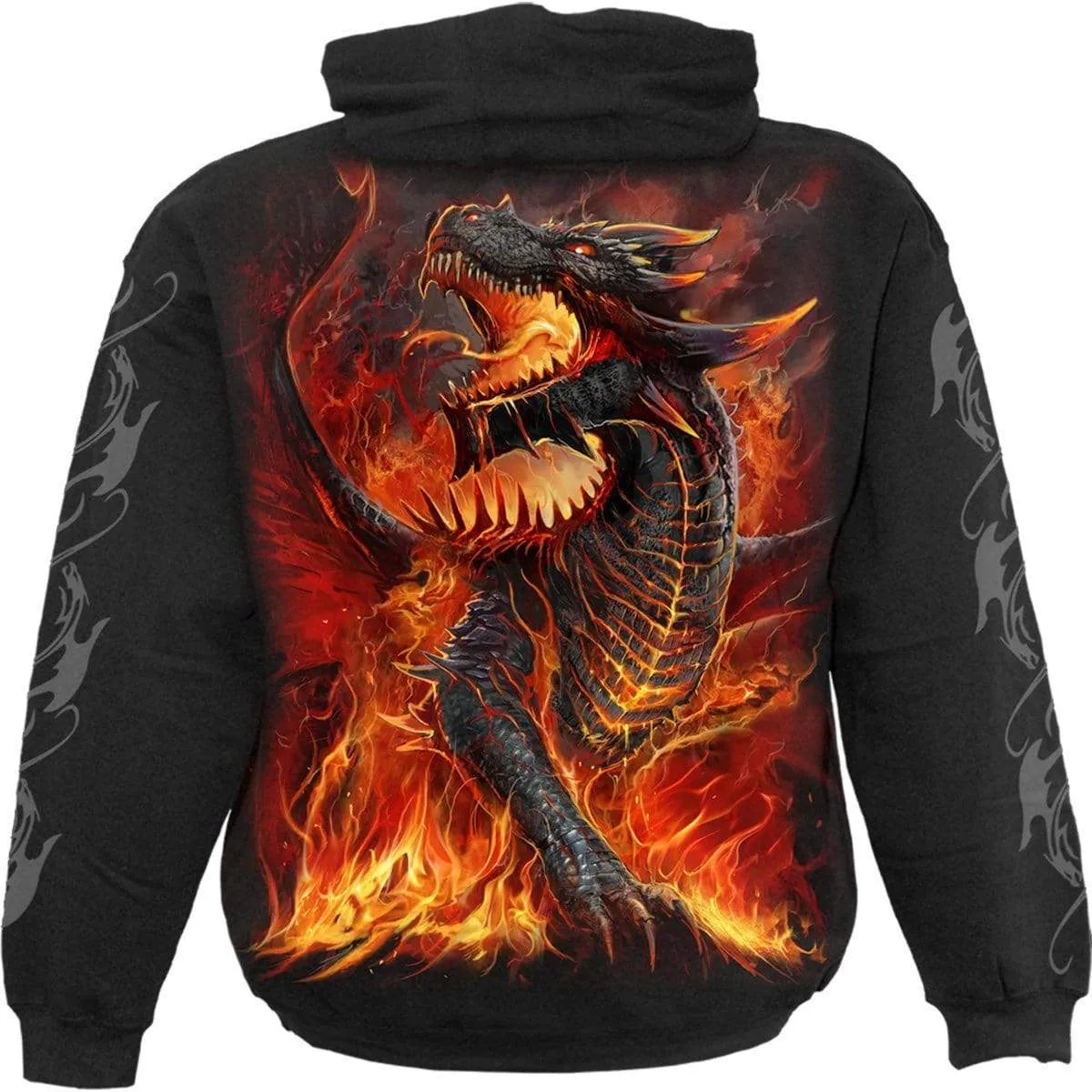 DRACONIS - Hoody Black sold by Spiral Direct product image thumbnail 2
