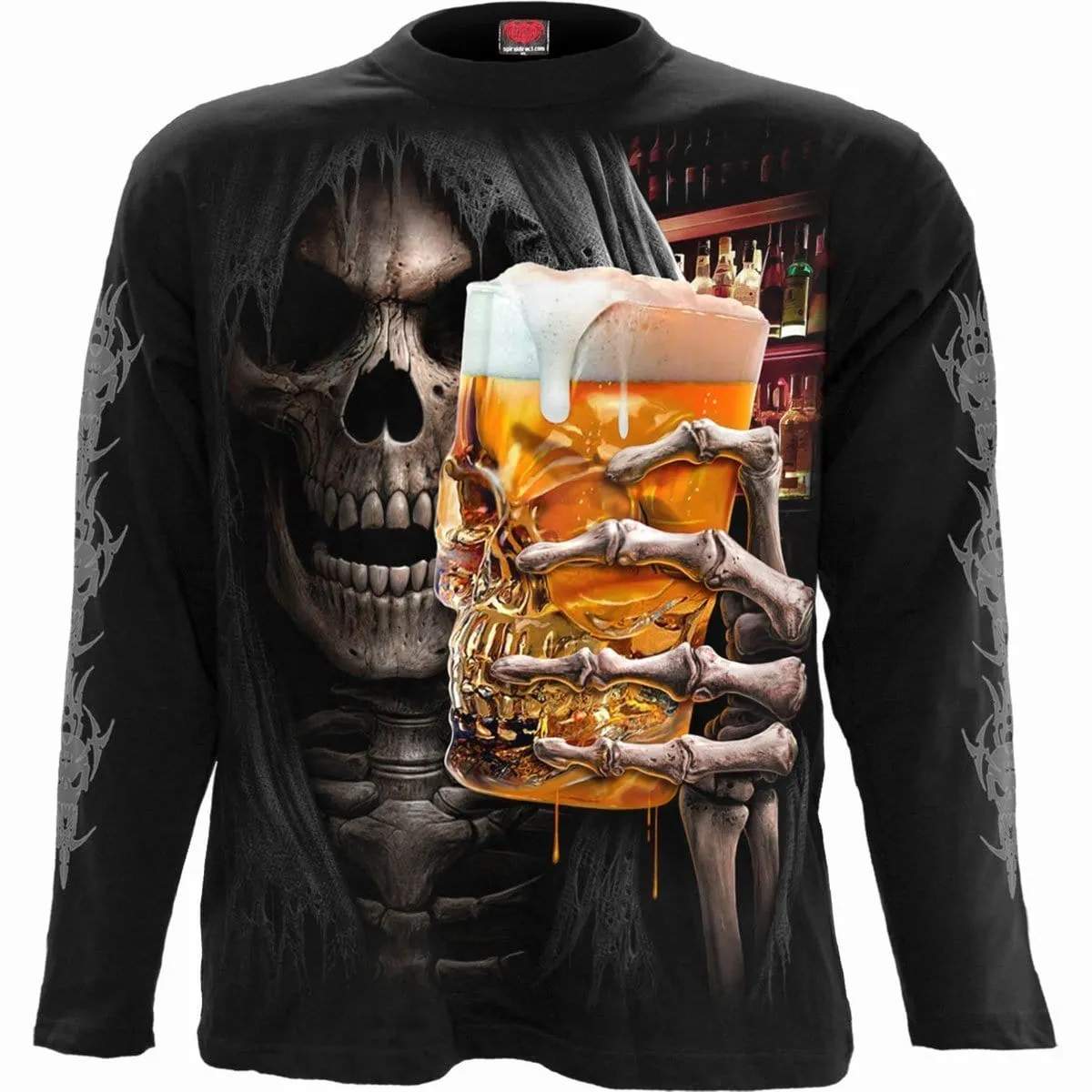 LIVE LOUD - Longsleeve T-Shirt Black sold by Spiral Direct