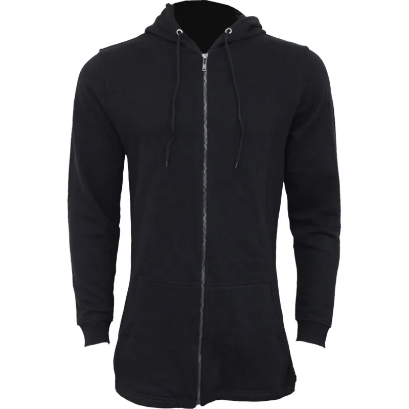 GOTHIC ROCK - Ladies Fish Tail Full Zip Hoody - Zip Sleeve made by Spiral Direct