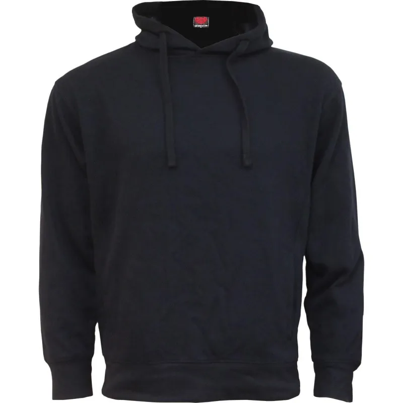 METAL STREETWEAR - Side Pocket Stitched Hoody Black sold by Spiral Direct