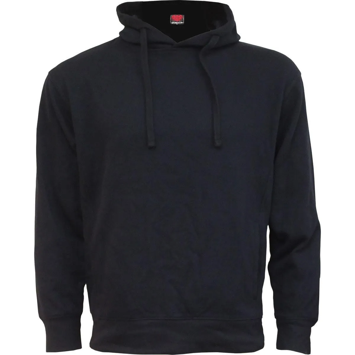 METAL STREETWEAR - Side Pocket Stitched Hoody Black sold by Spiral Direct