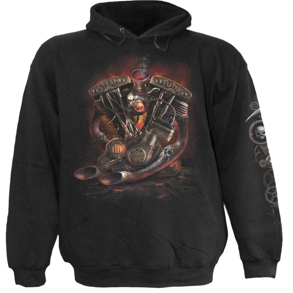 STEAM PUNK RIDER - Hoody Black sold by Spiral Direct