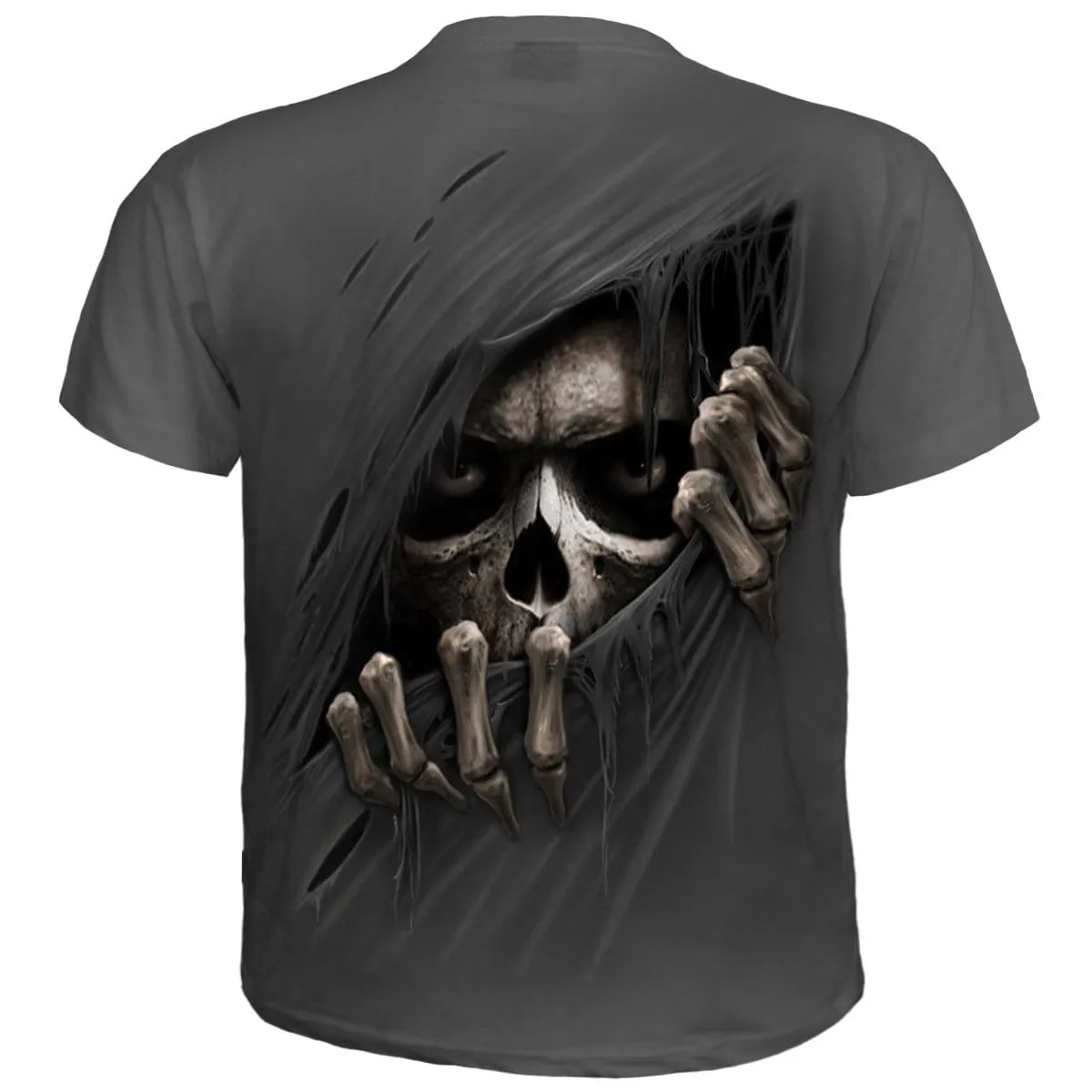 GRIM RIPPER - T-Shirt Charcoal sold by Spiral Direct product image thumbnail 2