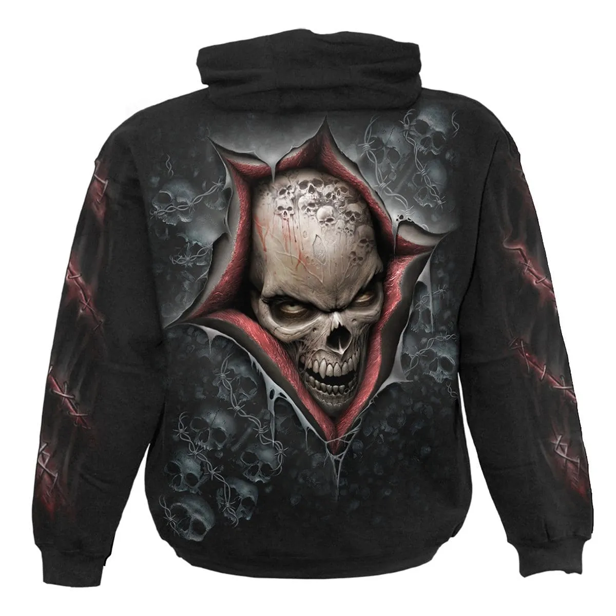 STRANGLER - Hoody Black sold by Spiral Direct product image thumbnail 2