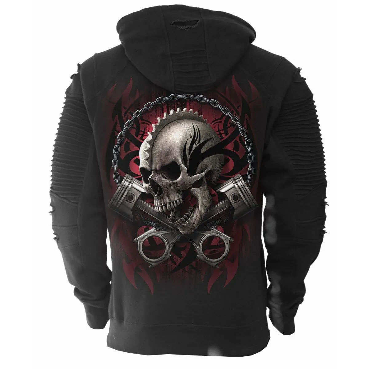 SOUL RIDER - Premuim Biker Fashion Mens Hoodie sold by Spiral Direct product image thumbnail 2