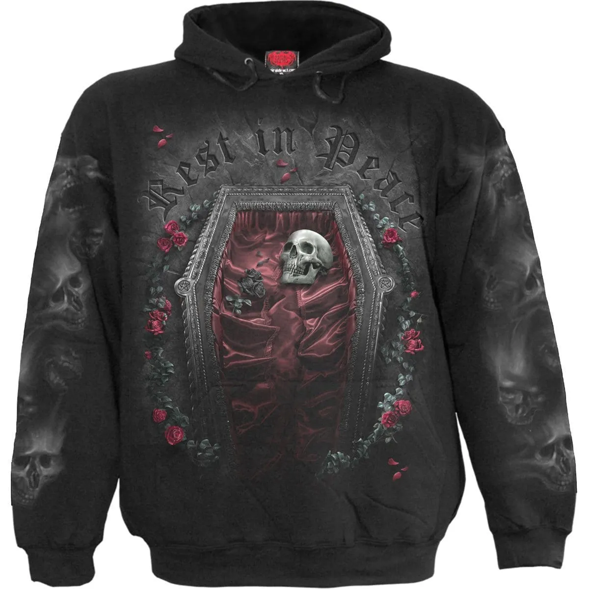 REST IN PEACE - Hoody Black sold by Spiral Direct