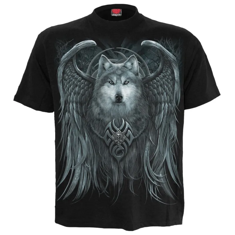 WOLF SPIRIT - T-Shirt Black sold by Spiral Direct