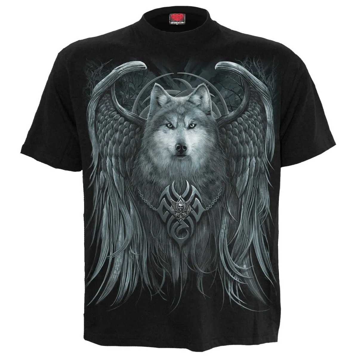 WOLF SPIRIT - T-Shirt Black sold by Spiral Direct