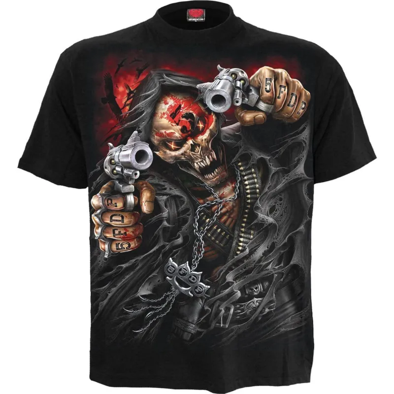 5FDP - ASSASSIN - Licensed Band T-Shirt Black made by Spiral Direct