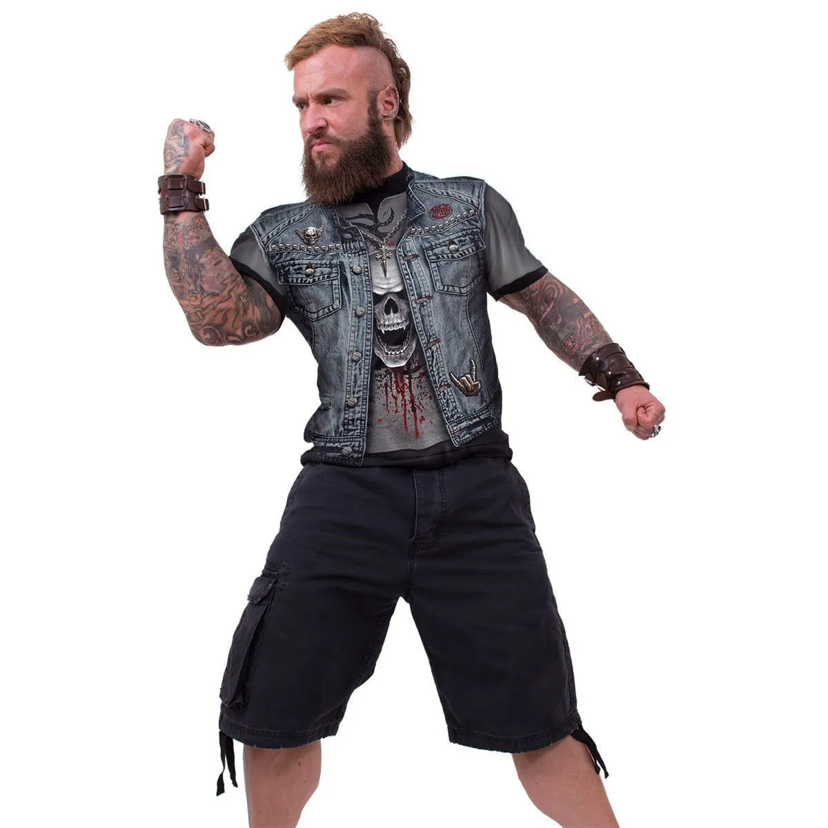 THRASH METAL - Allover T-Shirt Black sold by Spiral Direct product image thumbnail 3