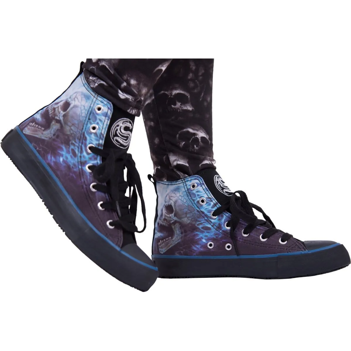 FLAMING SPINE - Sneakers - Ladies High Top Laceup sold by Spiral Direct product image thumbnail 3