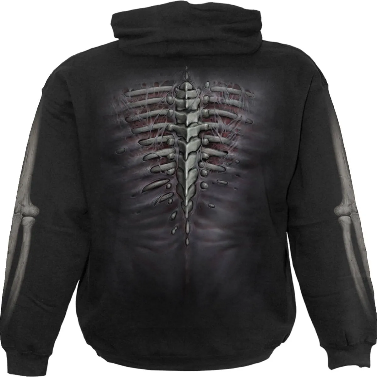 RIPPED - Side Pocket Hoody Black sold by Spiral Direct product image thumbnail 2