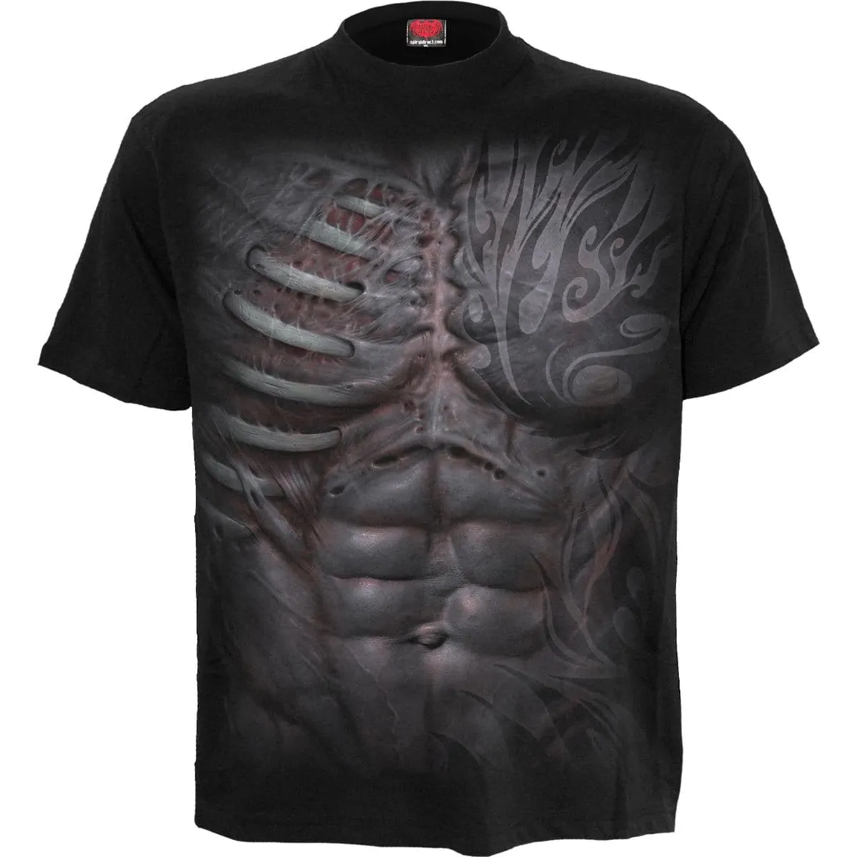 RIPPED - T-Shirt Black sold by Spiral Direct