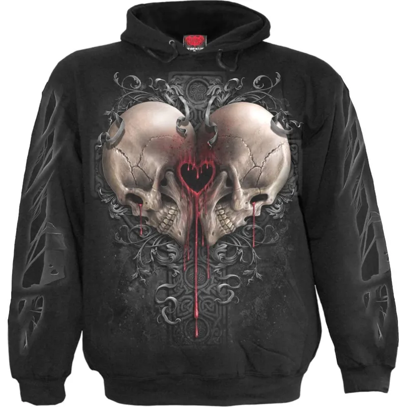 DARK LOVE - Hoody Black sold by Spiral Direct