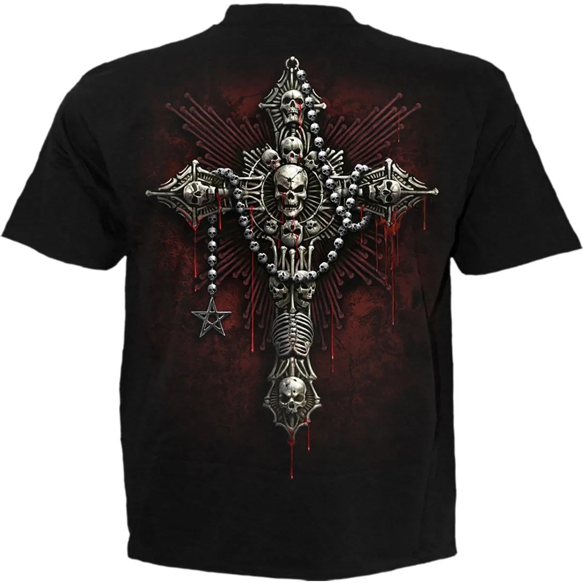 DEATH BONES - T-Shirt Black sold by Spiral Direct product image thumbnail 2