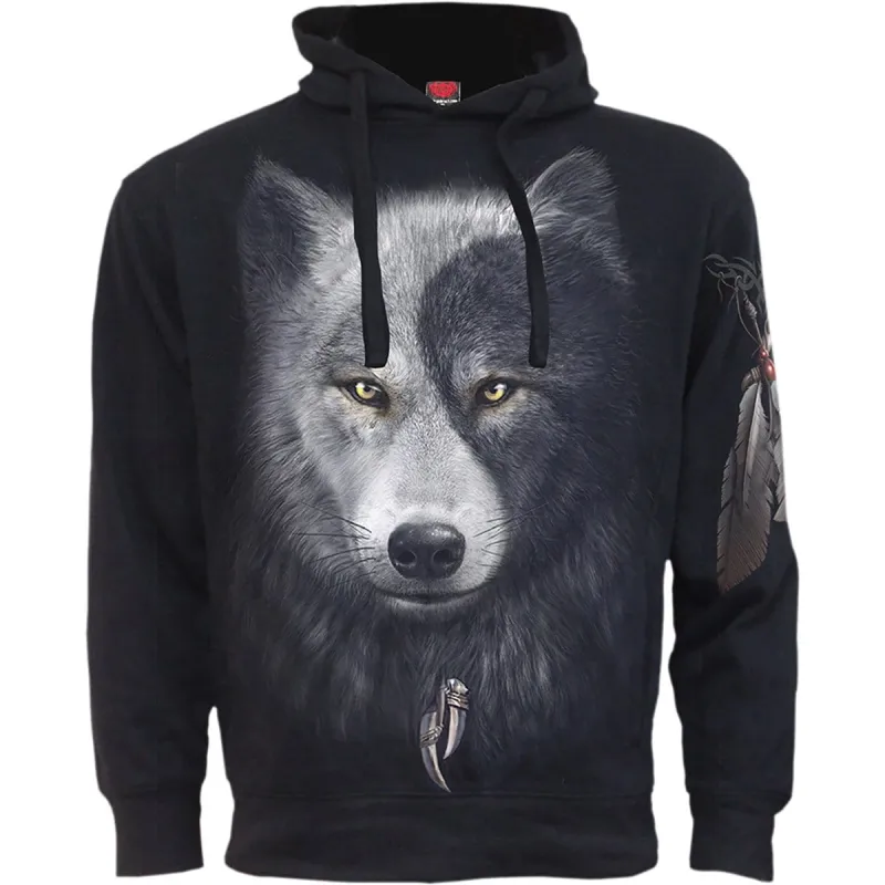 WOLF CHI - Side Pocket Hoody Black sold by Spiral Direct