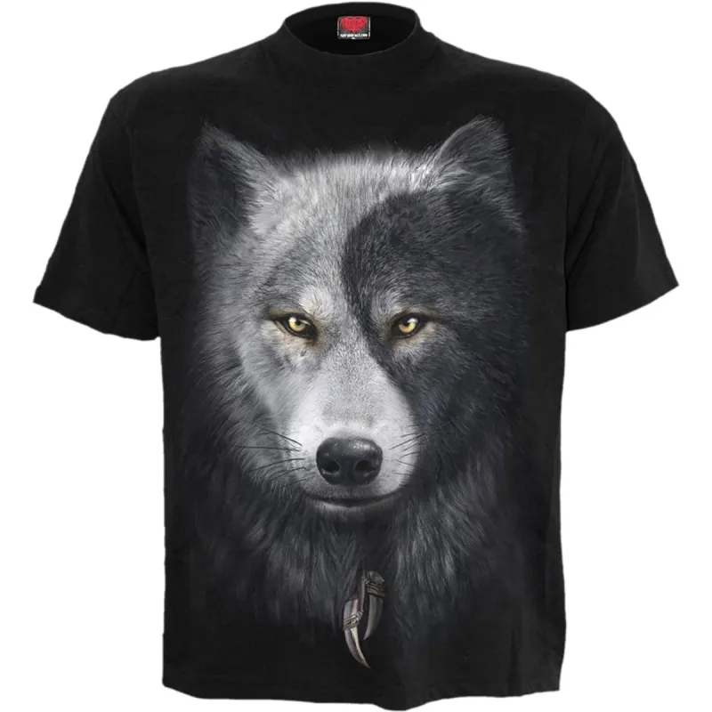 WOLF CHI - T-Shirt Black sold by Spiral Direct