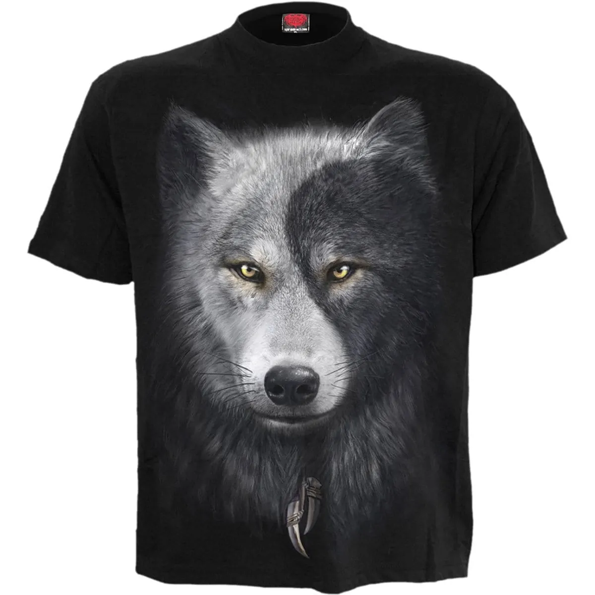 WOLF CHI - T-Shirt Black sold by Spiral Direct