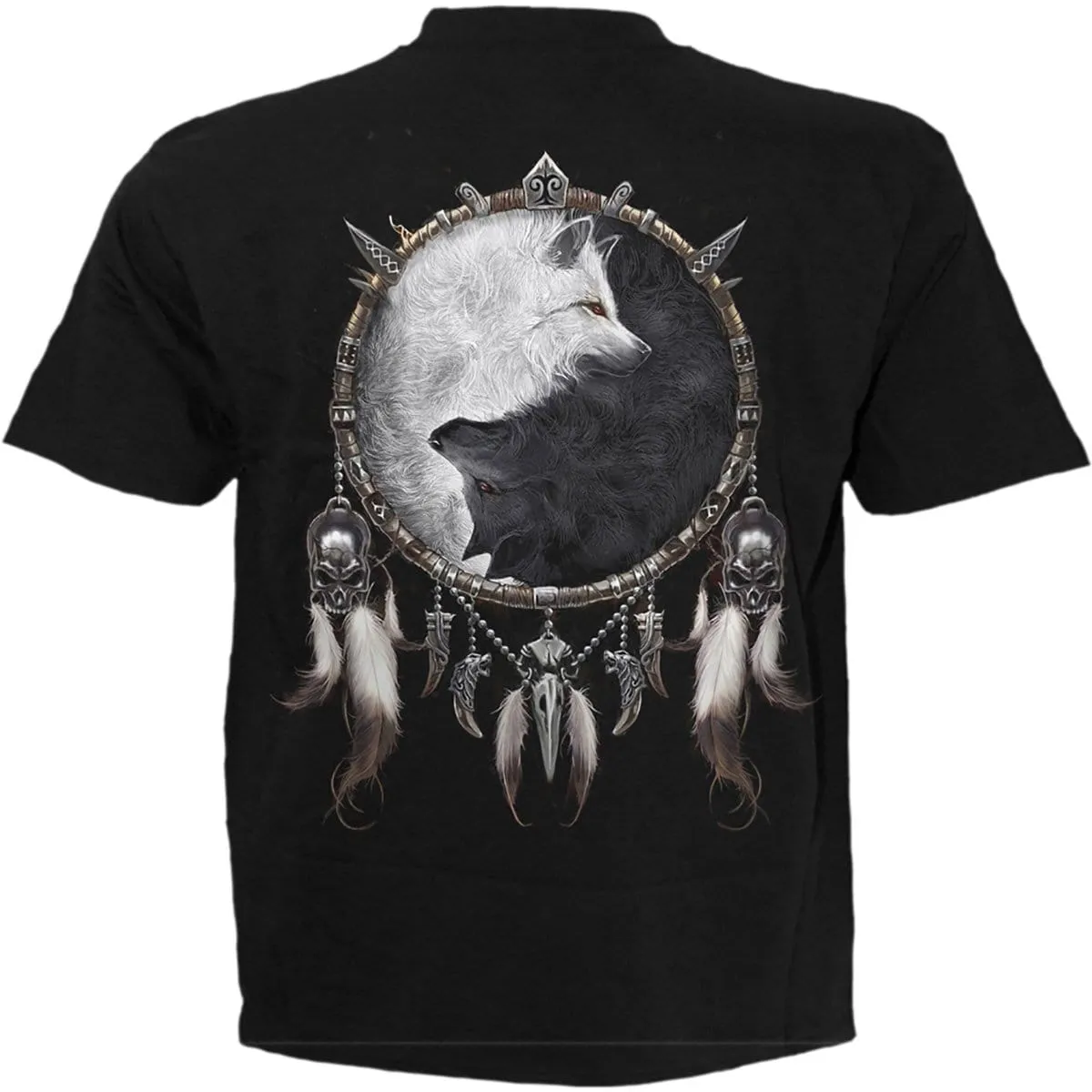 WOLF CHI - T-Shirt Black sold by Spiral Direct product image thumbnail 2