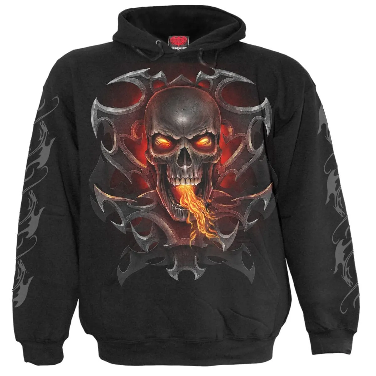 FIRE DRAGON - Hoody Black sold by Spiral Direct