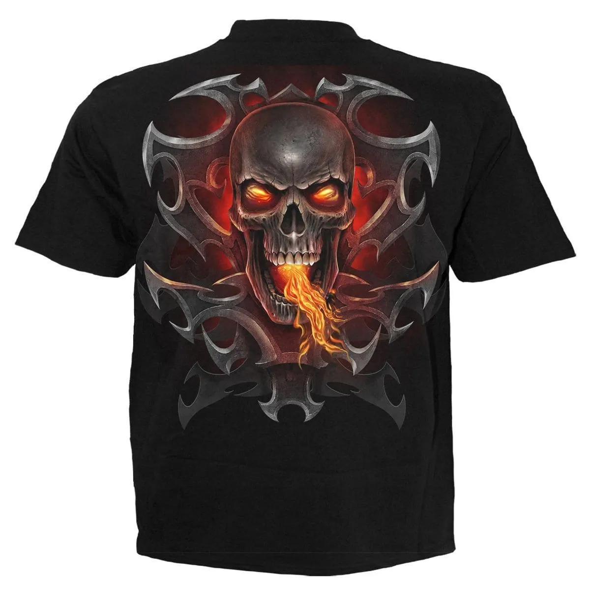 FIRE DRAGON - T-Shirt Black sold by Spiral Direct product image thumbnail 2