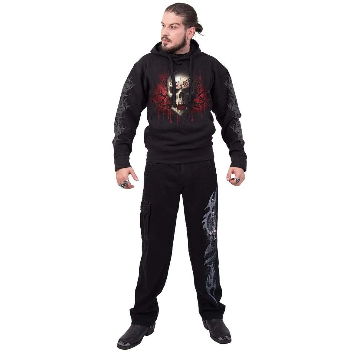 GAME OVER - Hoody Black sold by Spiral Direct product image thumbnail 3
