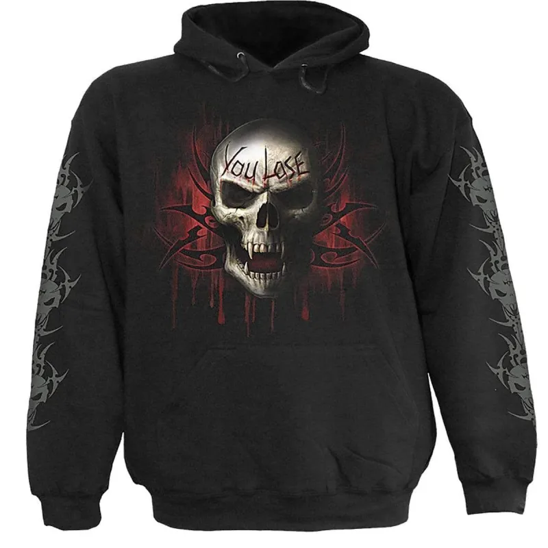 GAME OVER - Hoody Black sold by Spiral Direct
