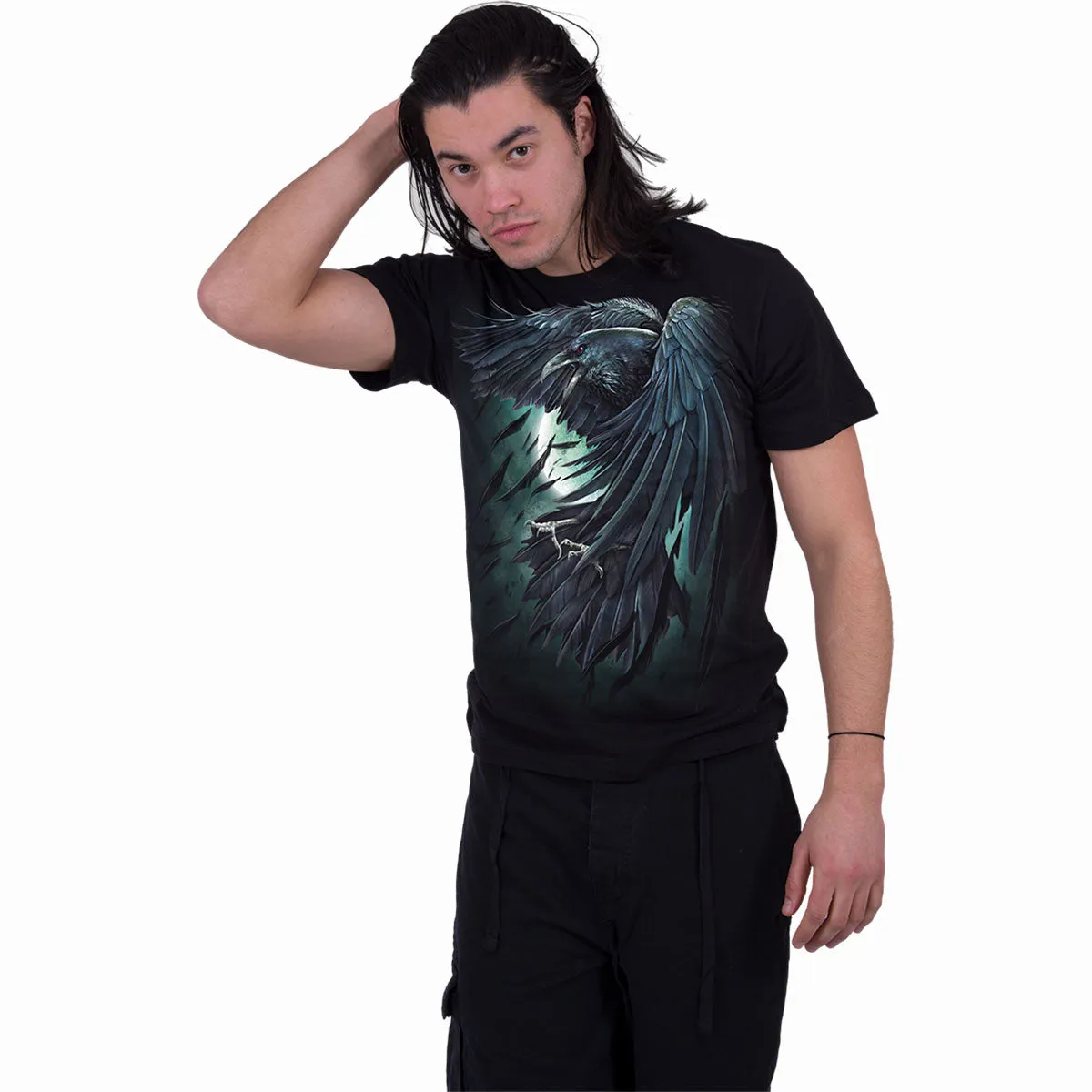 SHADOW RAVEN - T-Shirt Black sold by Spiral Direct product image thumbnail 3