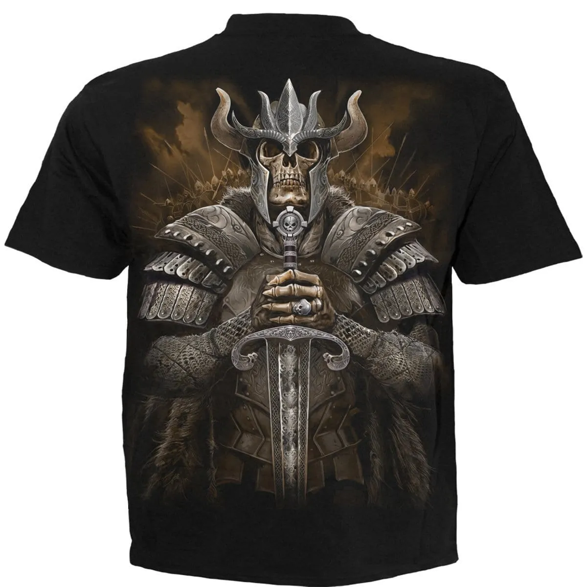 VIKING WARRIOR - T-Shirt Black sold by Spiral Direct product image thumbnail 2