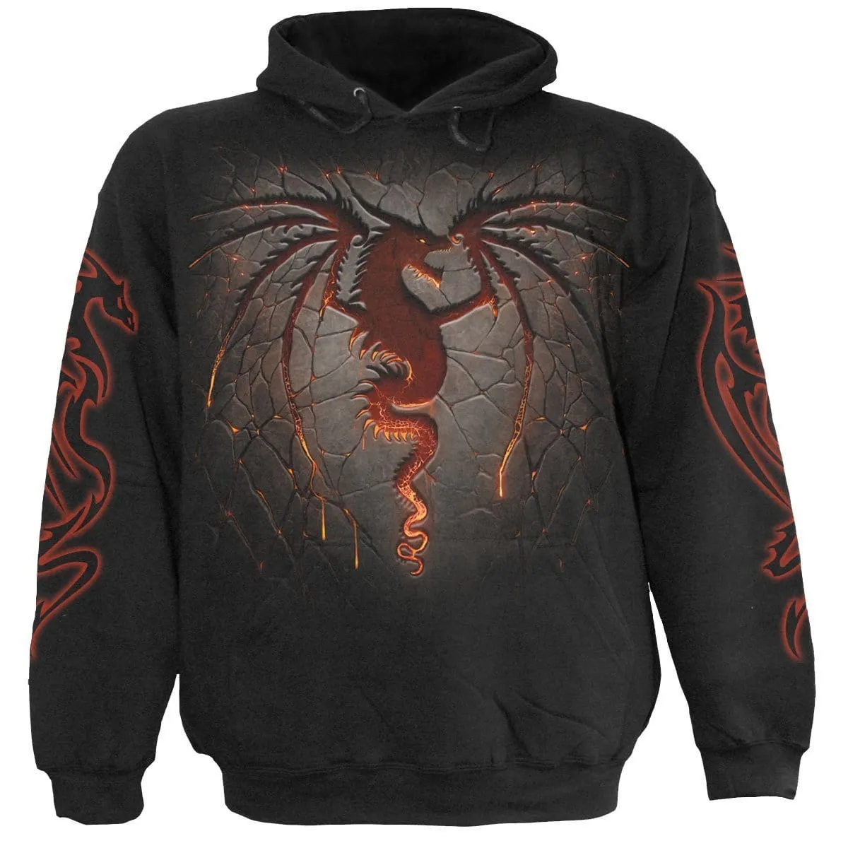 DRAGON FURNACE - Hoody Black sold by Spiral Direct