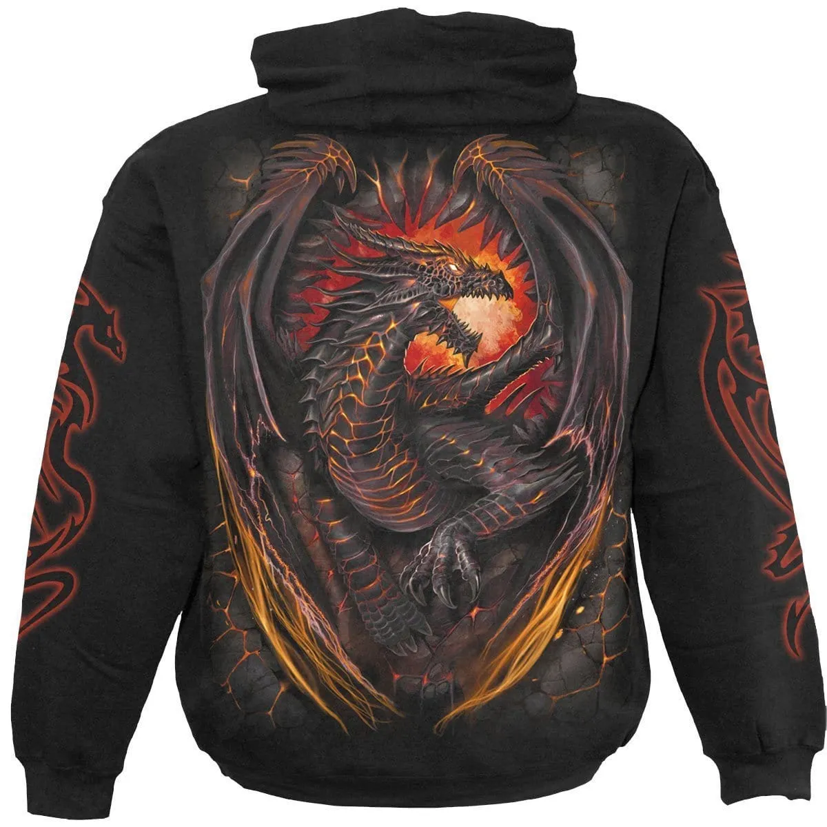 DRAGON FURNACE - Hoody Black sold by Spiral Direct product image thumbnail 2