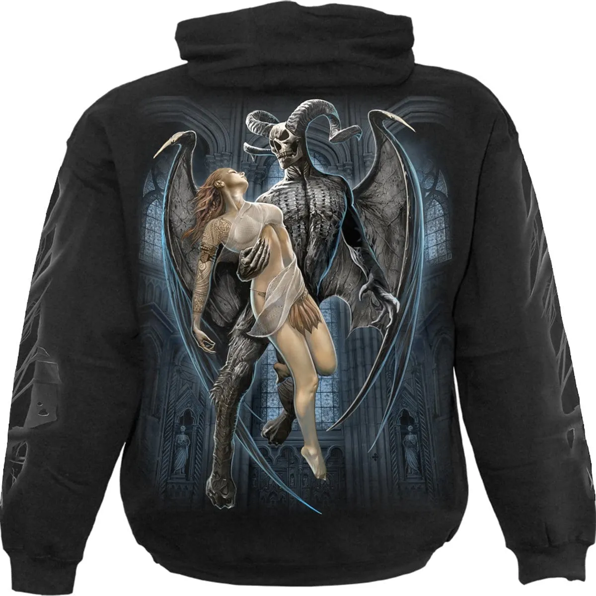 DEVIL BEAUTY - Hoody Black sold by Spiral Direct product image thumbnail 2