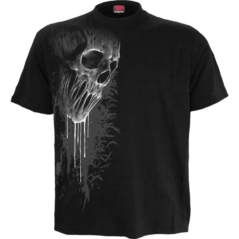 BAT CURSE - Front Print T-Shirt Black sold by Spiral Direct