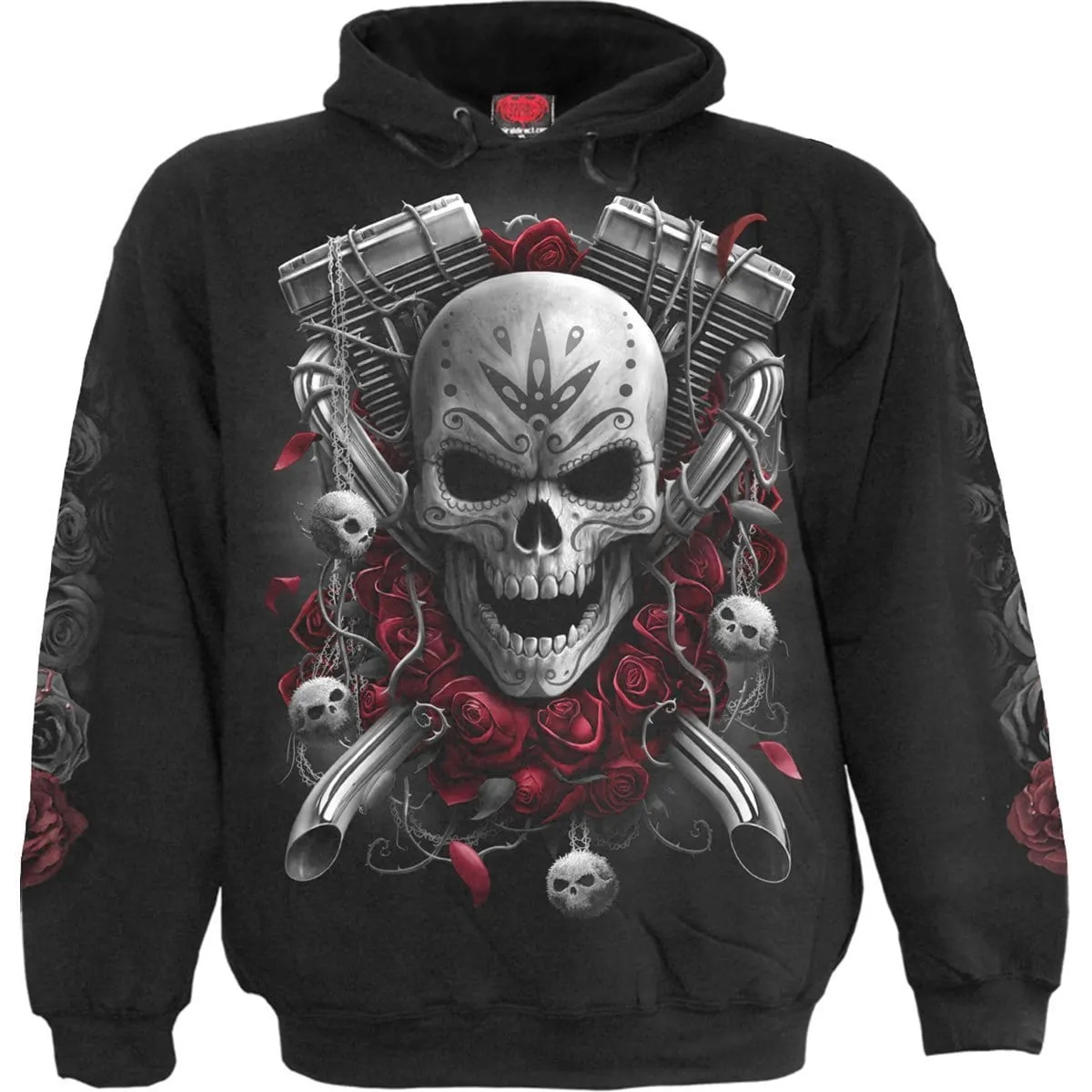 DOTD BIKERS - Hoody Black sold by Spiral Direct