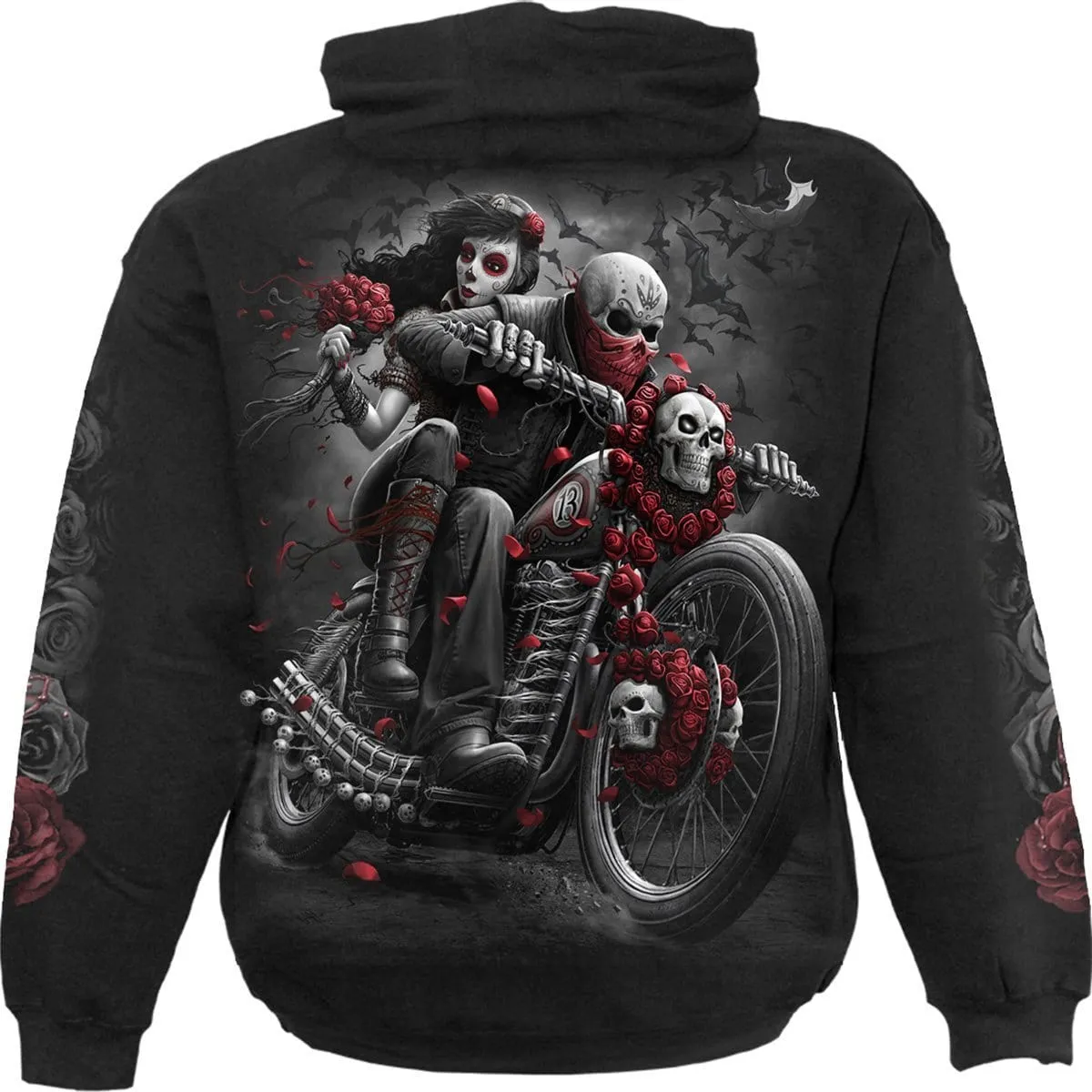 DOTD BIKERS - Hoody Black sold by Spiral Direct product image thumbnail 2
