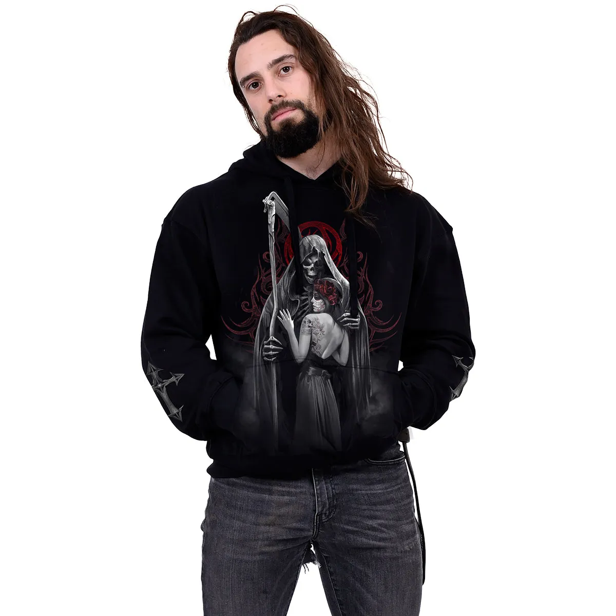 DEAD KISS - Hoody Black sold by Spiral Direct product image thumbnail 3