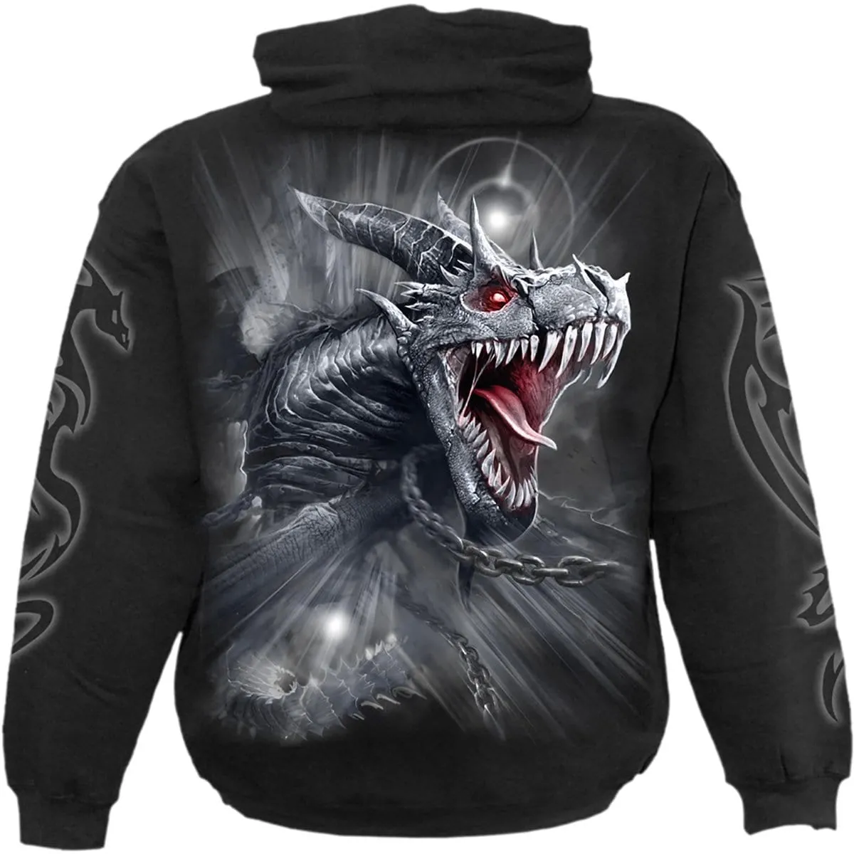 DRAGON'S CRY - Hoody Black sold by Spiral Direct product image thumbnail 2